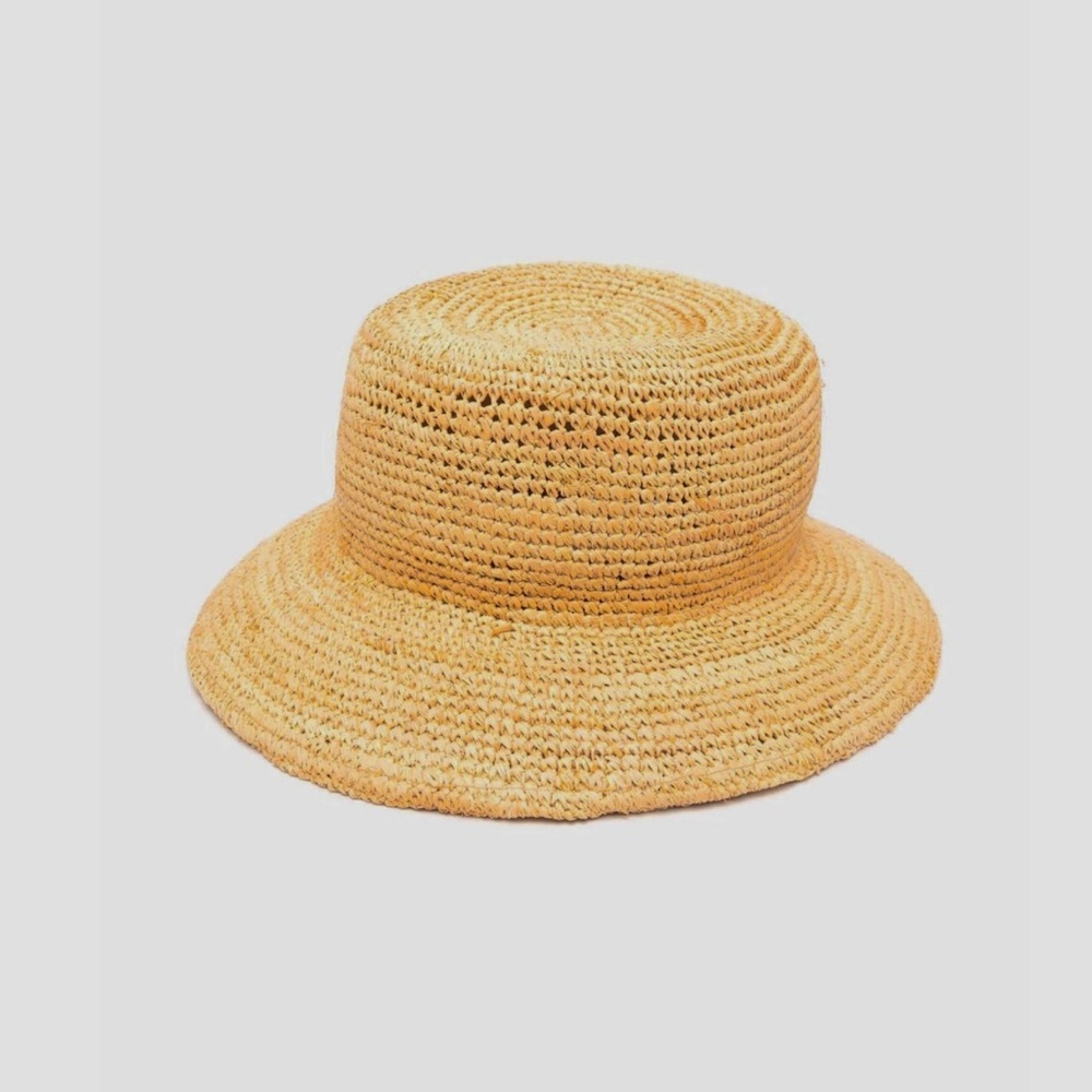 Gorgeous IL GUFO Straw Hat sz 54